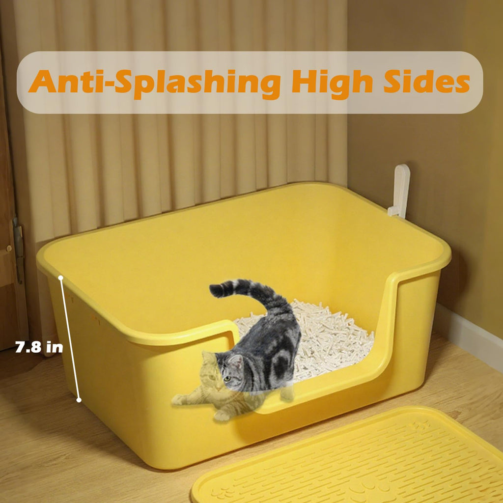 Low Entry High Sides Cat Litter Box R5812