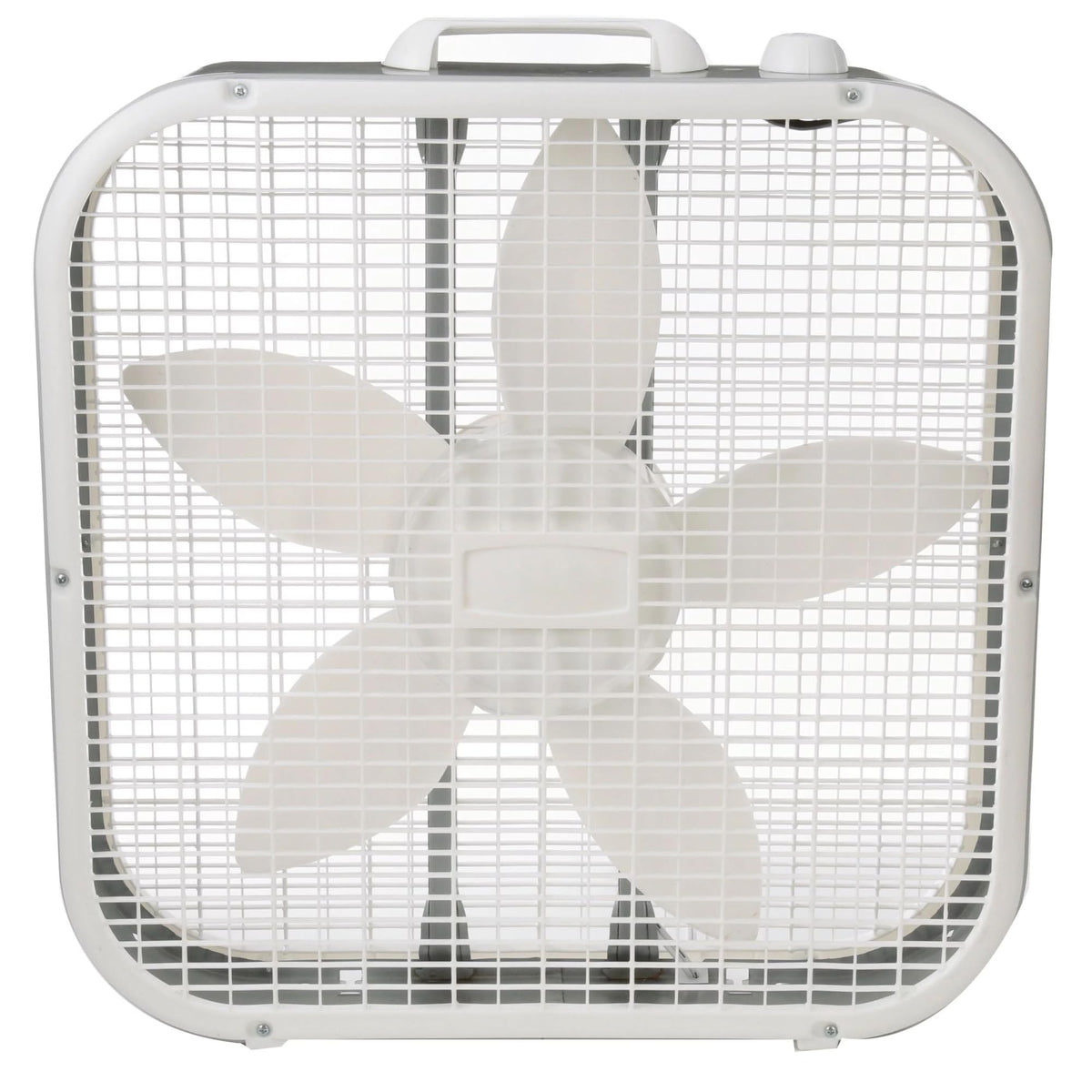 20" Weather Resistant Box Fan, 3-Speeds, White P724632