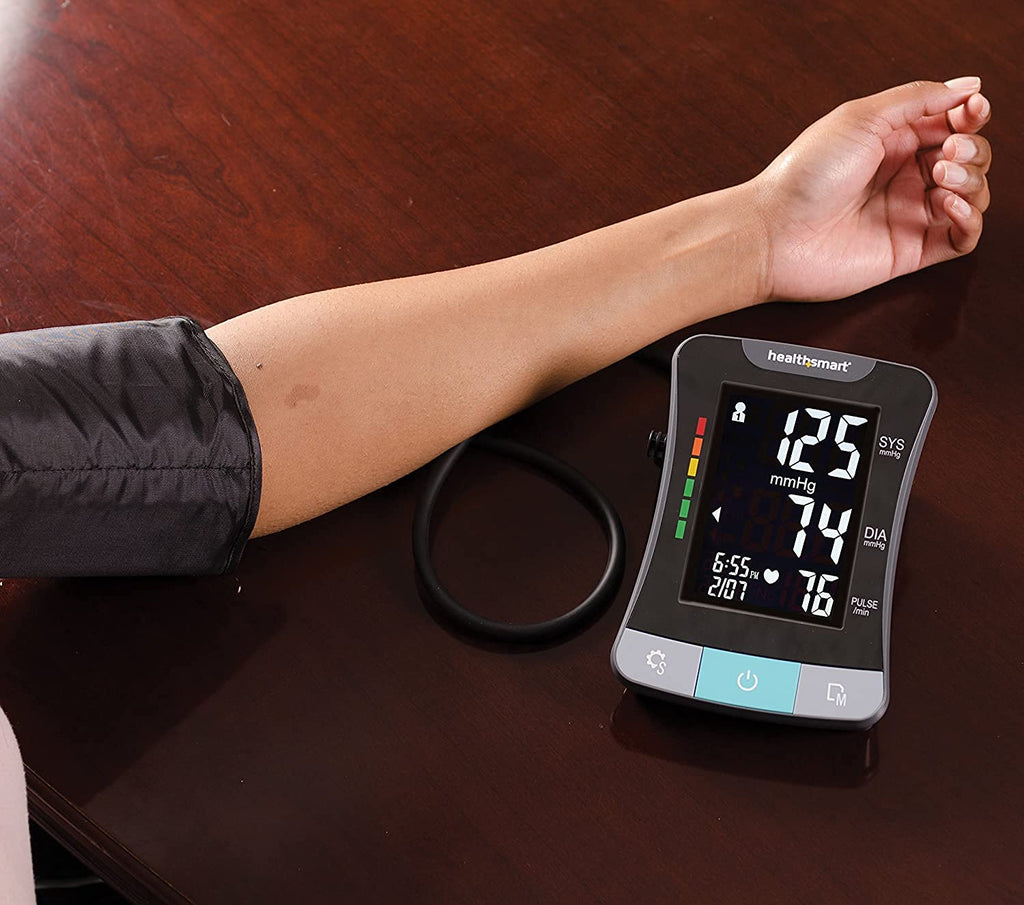 Digital Blood Pressure Monitor with Automatic Upper Arm Cuff C889804