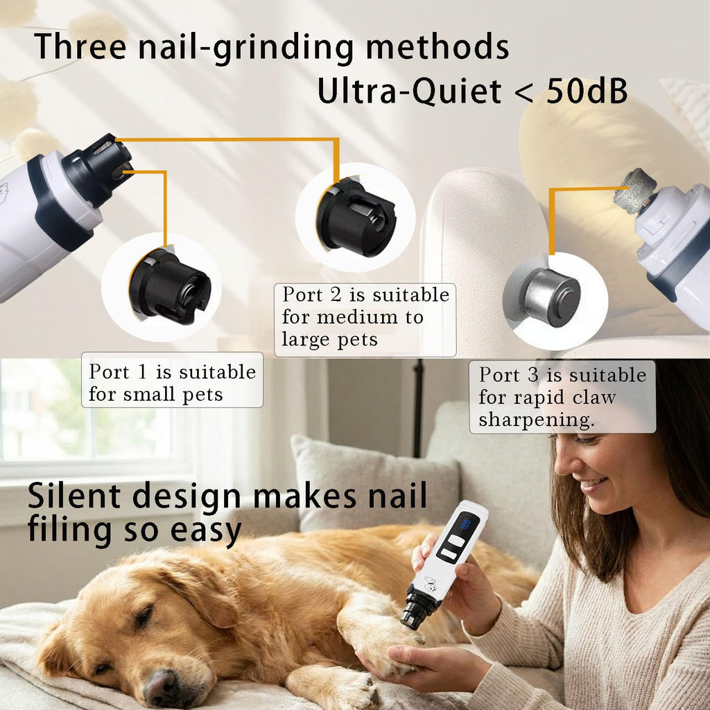 Dog Nail Clippers and Nail Grinder Set M1235