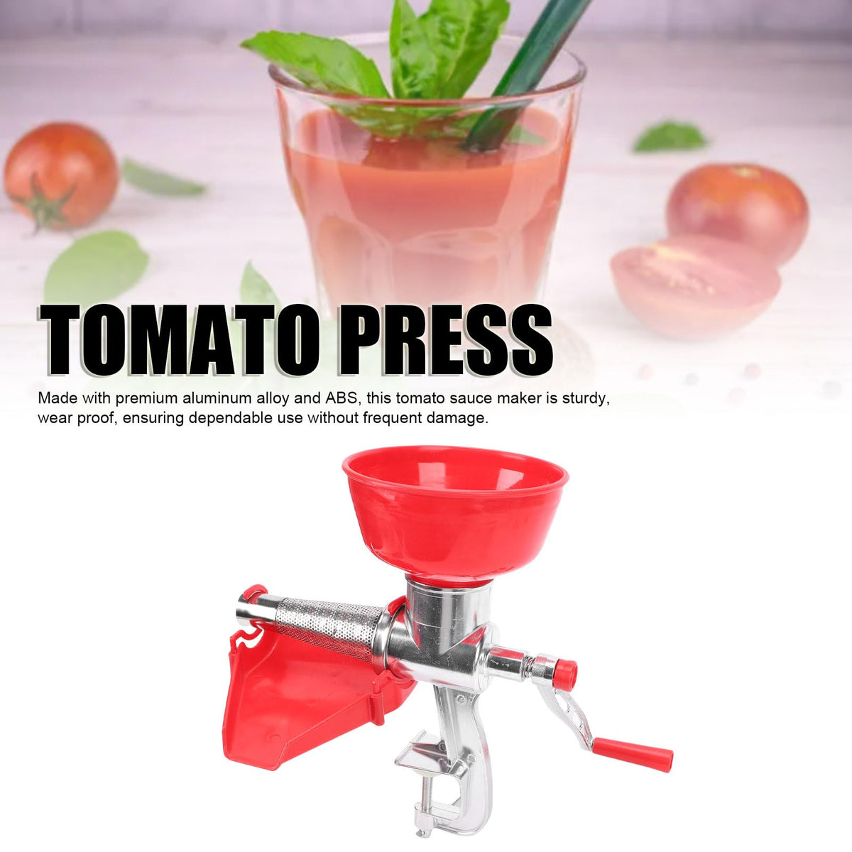 Aluminum Alloy Manual Tomato Strainer J89599