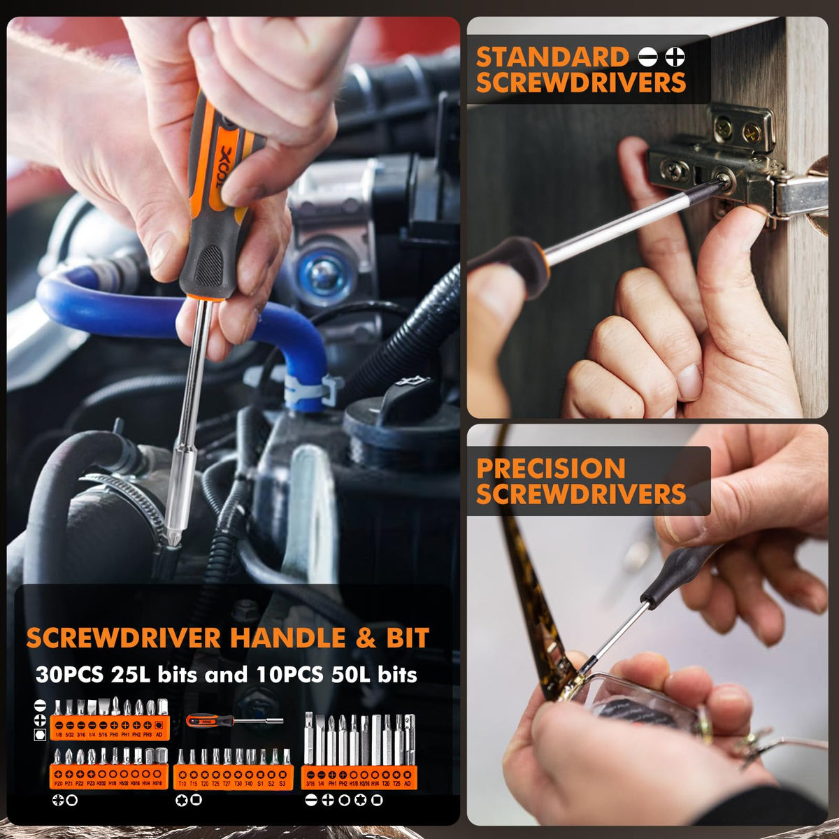 368 Piece Home Repair Tool Kit with Drawer Toolbox K7524