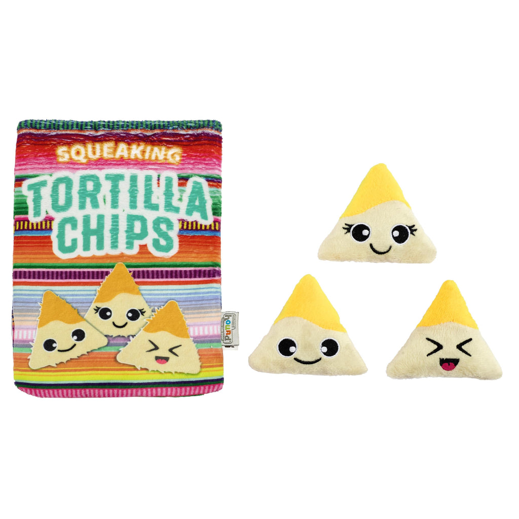 Tortilla Chips Puzzle Squeaky Dog Toys J851739