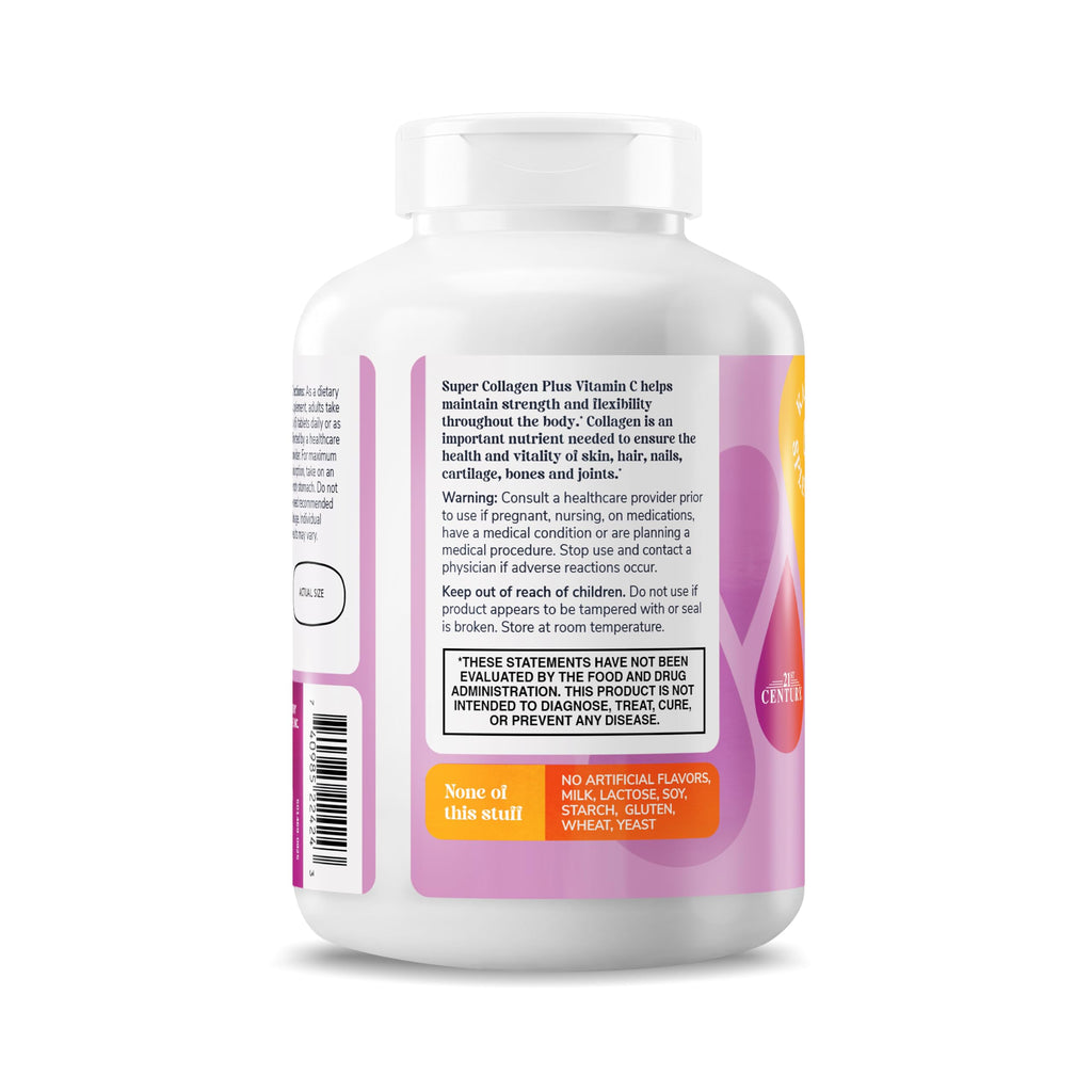 Collagen Vitamin C Tablets 6000mg 180 Count D133