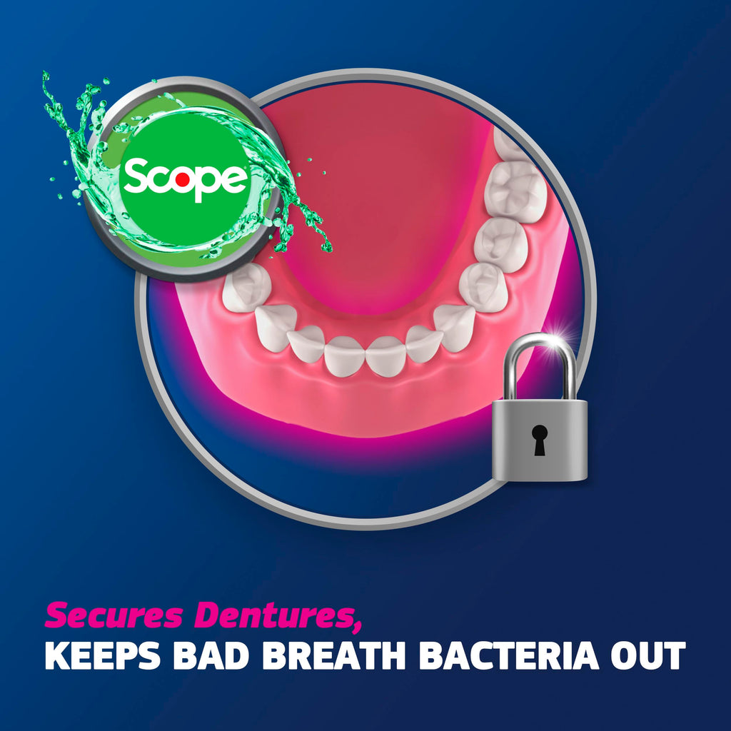 Mint Denture Adhesive Cream 2.0 oz 4-Pack V216245
