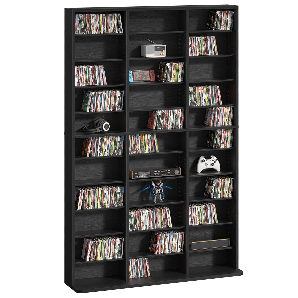 Black 11 Tier Display Cabinet U687279