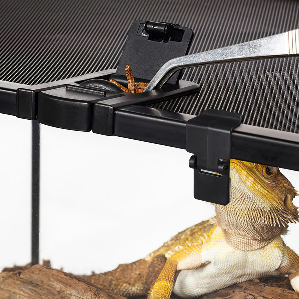 6Pcs Plastic Reptile Terrarium Screen Clips K719