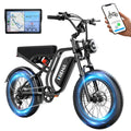 20" Fat Tire Foldable Electric Bike with Removable Battery I974560
