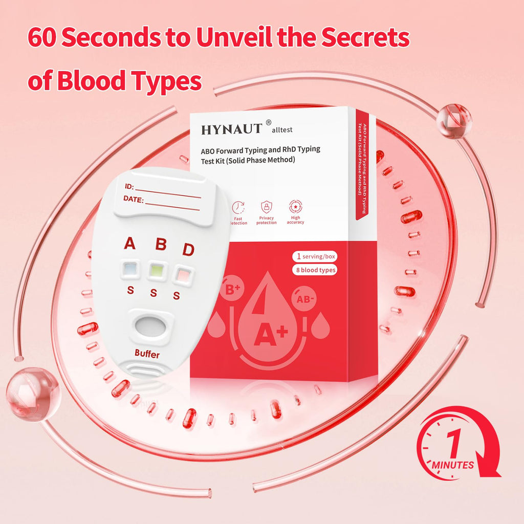 Type 8 Blood Test Kit 2 Test Q5157