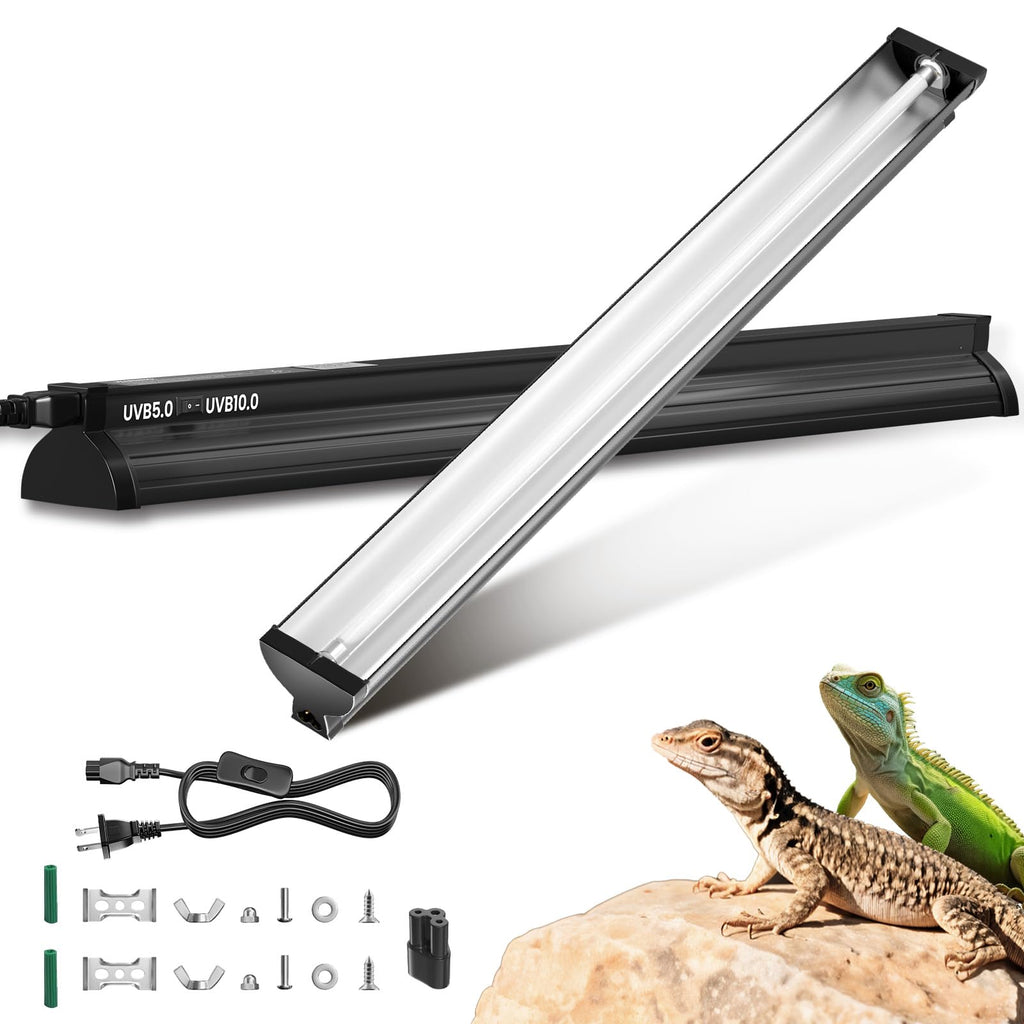 22'' 24W T5 UVB Reptile Light Combo Kit J685063
