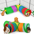 Guinea Pig Tunnels & Tubes Collapsible Small Animal Hideout Z396