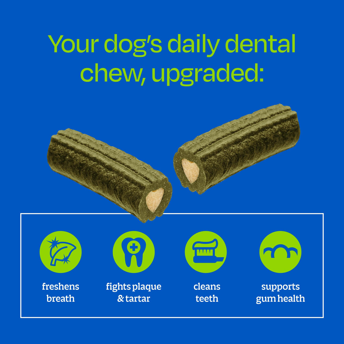 Brushless Toothpaste Dog Dental Treats Small Breeds 18 ct C891580