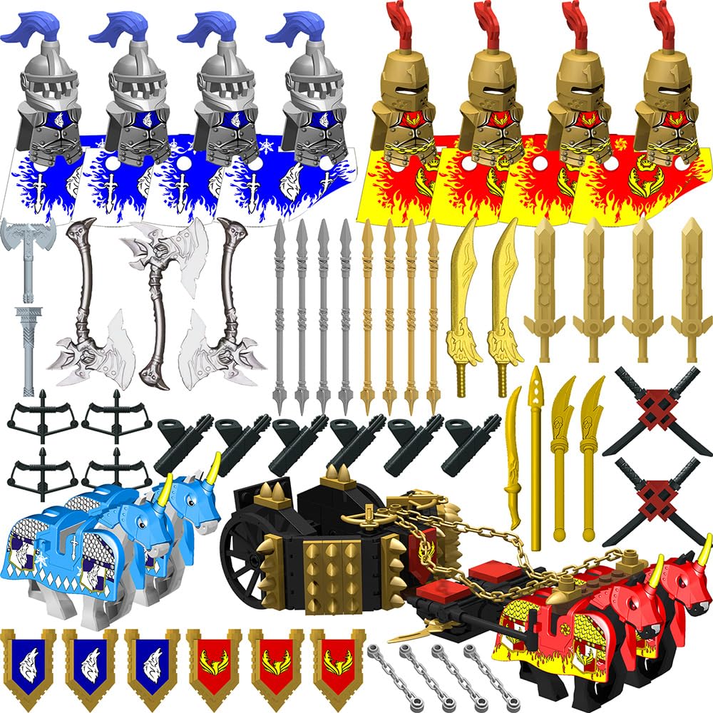 Minifigures Accessories Kit Knight Weapons Set D1814