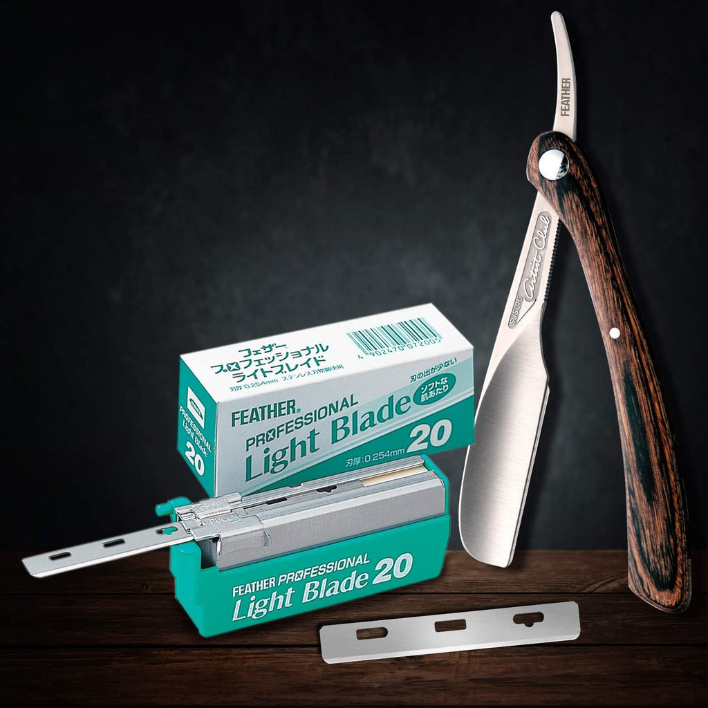Single Straight Edge Razor Blade Refills, 5 Pack of 20 X676671