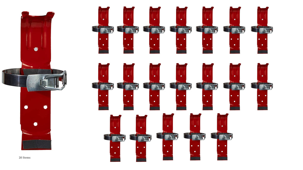20 Pack 2.5 lb Fire Extinguisher Bracket H9709