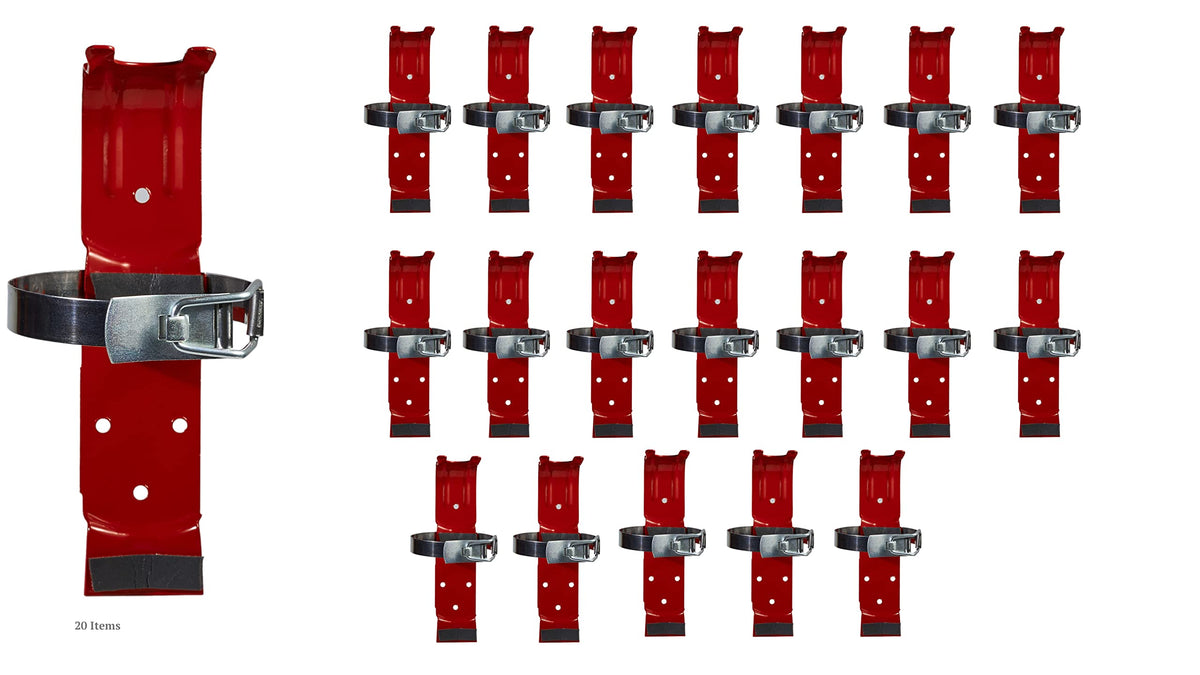 20 Pack 2.5 lb Fire Extinguisher Bracket H9709