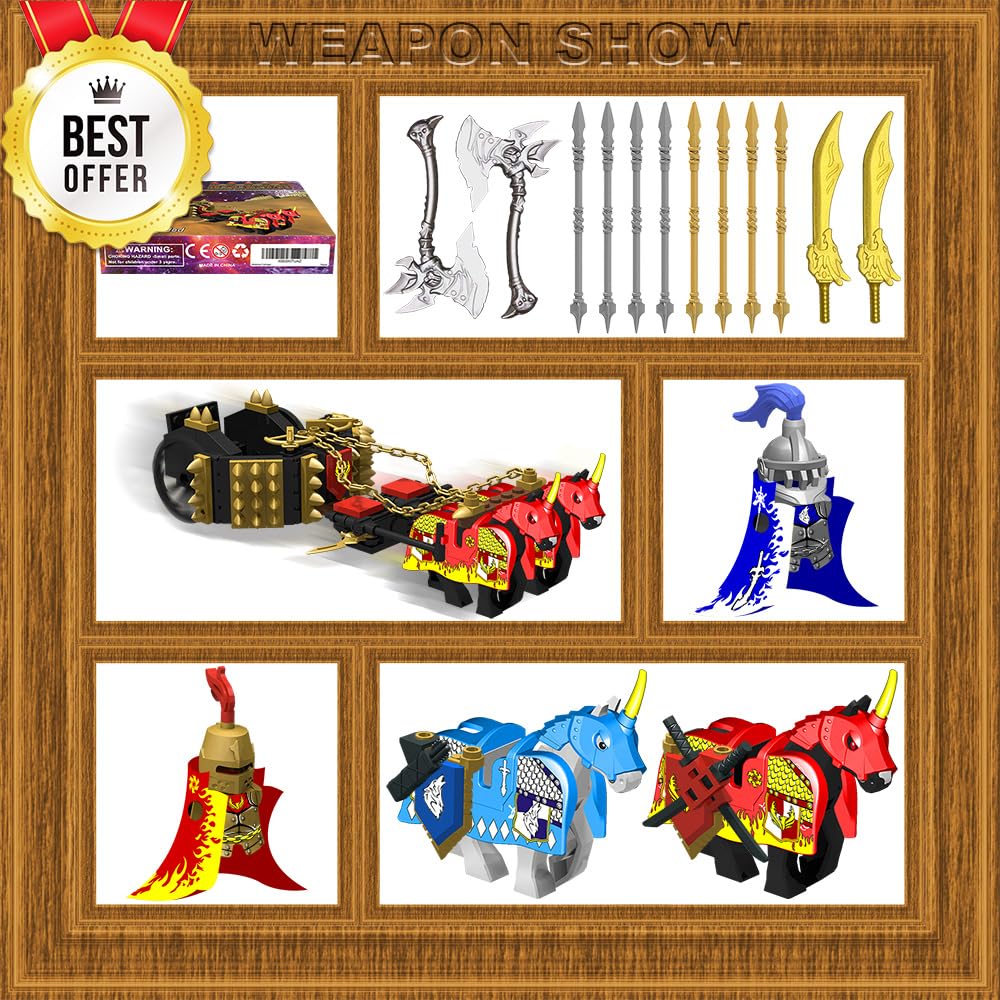 Minifigures Accessories Kit Knight Weapons Set D1814