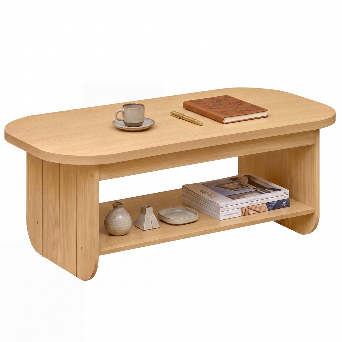 47” Oval Coffee Table L396