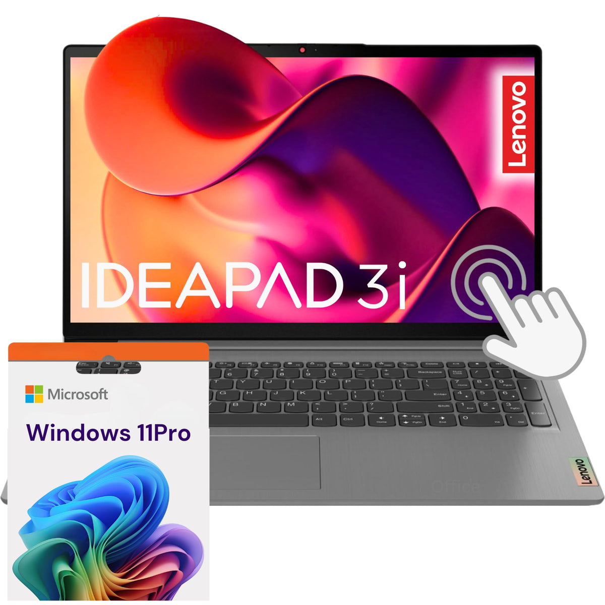 Touchscreen Laptop 24GB RAM 15.6" FHD Intel Core i3 256GB SSD Windows 11 Pro L858