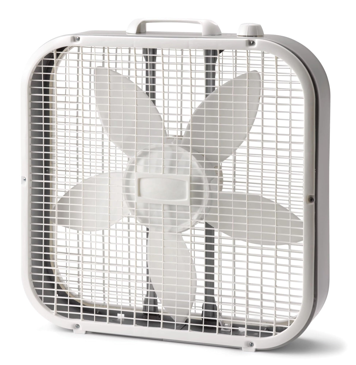 20" Weather Resistant Box Fan, 3-Speeds, White P724632