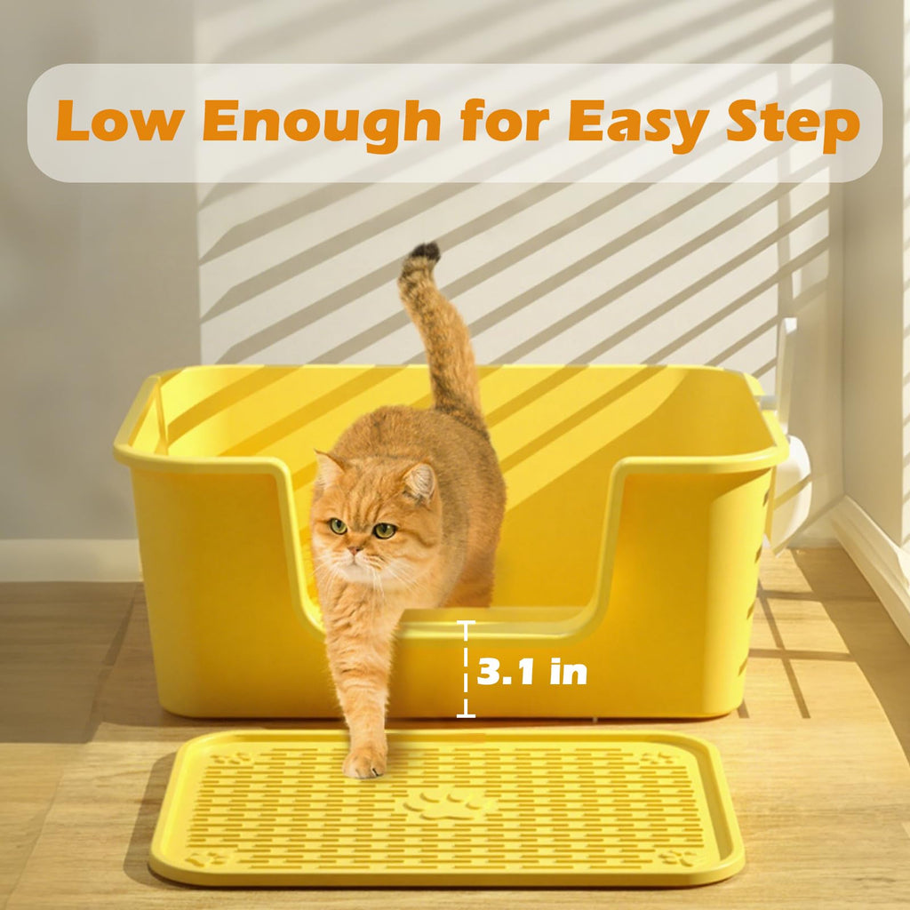 Low Entry High Sides Cat Litter Box R5812