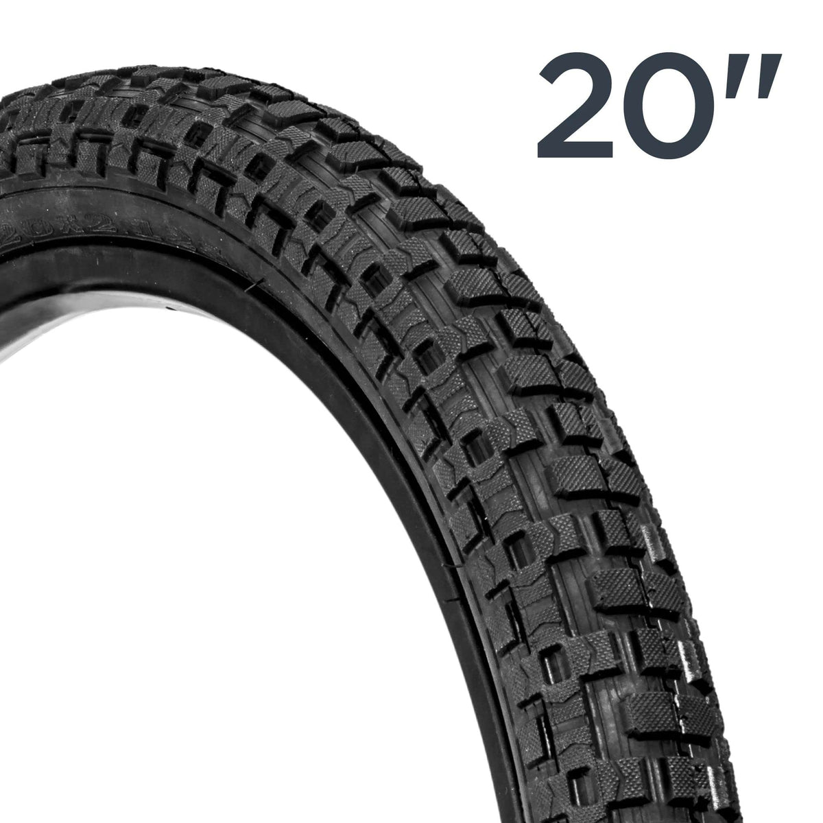 Black 20 x 2.12-Inch Bike Tire T16328