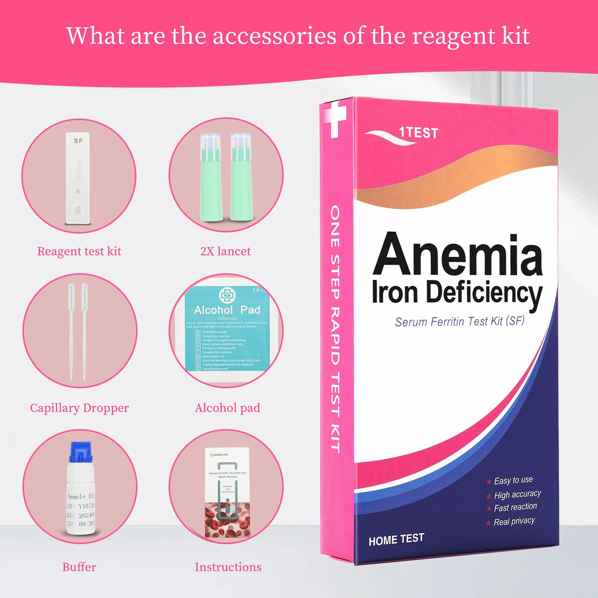 Iron Deficiency Test Kit V64419