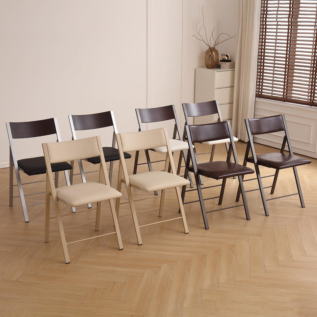 White 2 Pack Steel Frame Folding Chairs B449234