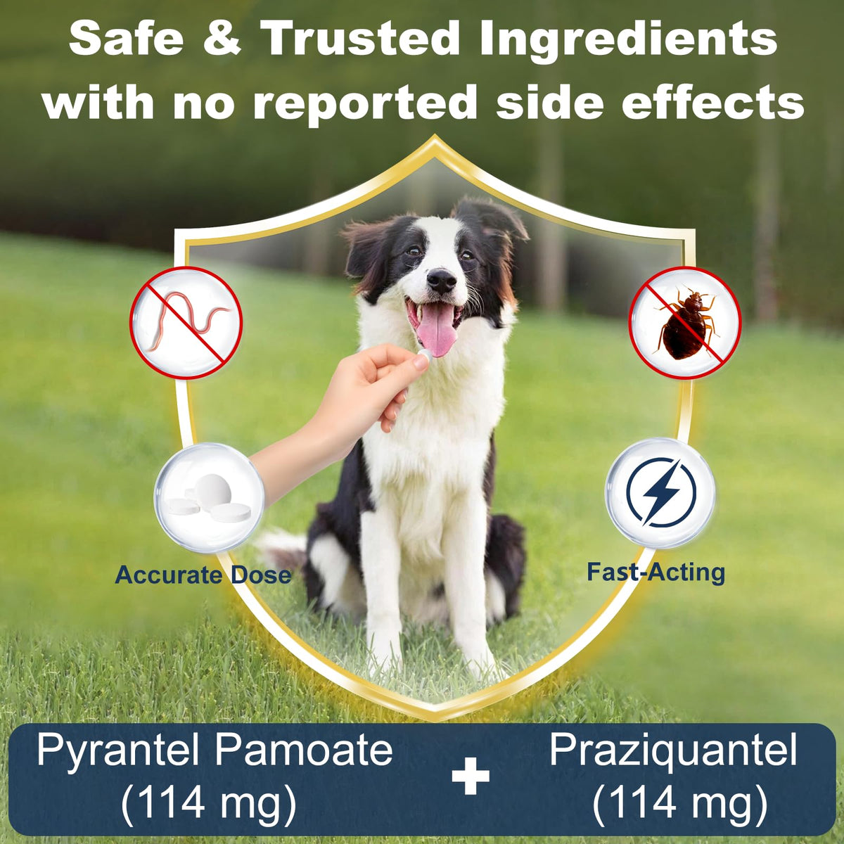 7-Way Dewormer for Dogs, 30 Tablets O15957