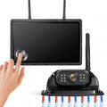 7" Wireless Backup Camera System with DVR Split Screen Monitor Y346