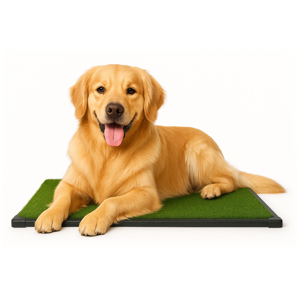 Artificial Grass Puppy Pee Pad with Tray E948494