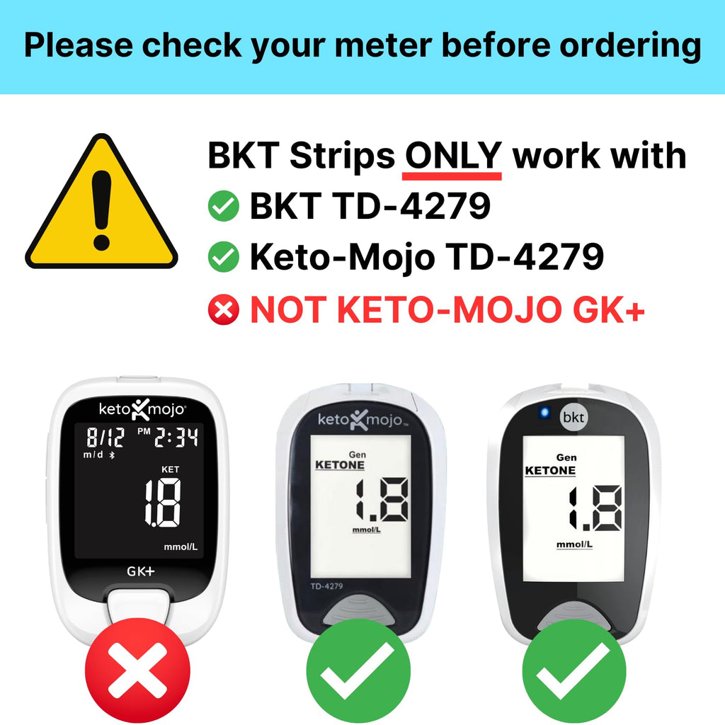 Blood Ketone Test Strips 50ct I7070