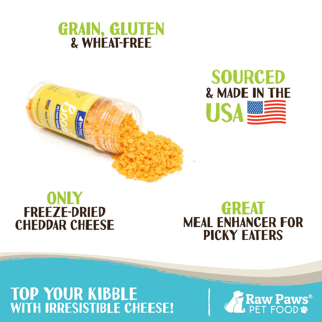 Freeze-Dried Cheese Pet Food Topper K1916