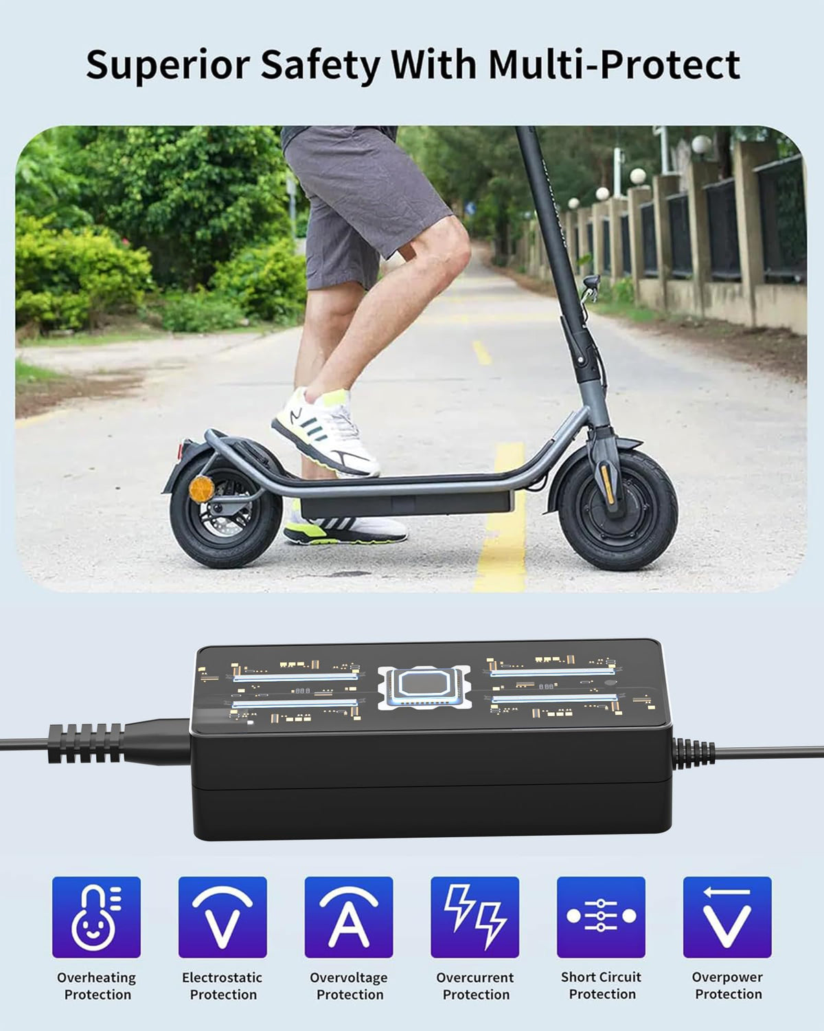 42V 1.7A Charger for Electric Scooter O344299