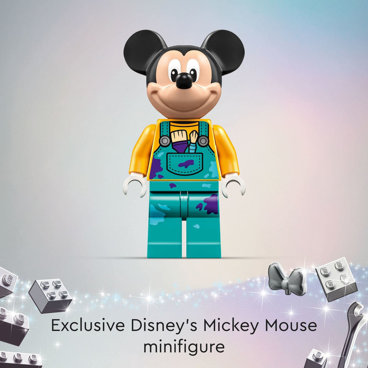 Buildable Disney Toy with Mickey Mouse Minifigure Y185033