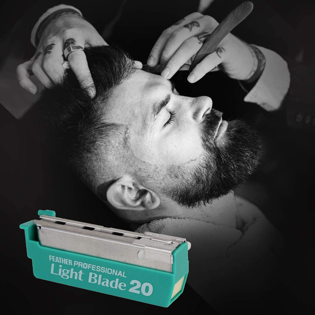 Single Straight Edge Razor Blade Refills, 5 Pack of 20 X676671