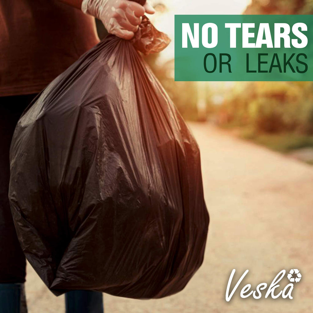 55 Gallon 3 Mil Heavy Duty Contractor Trash Bags Q315484