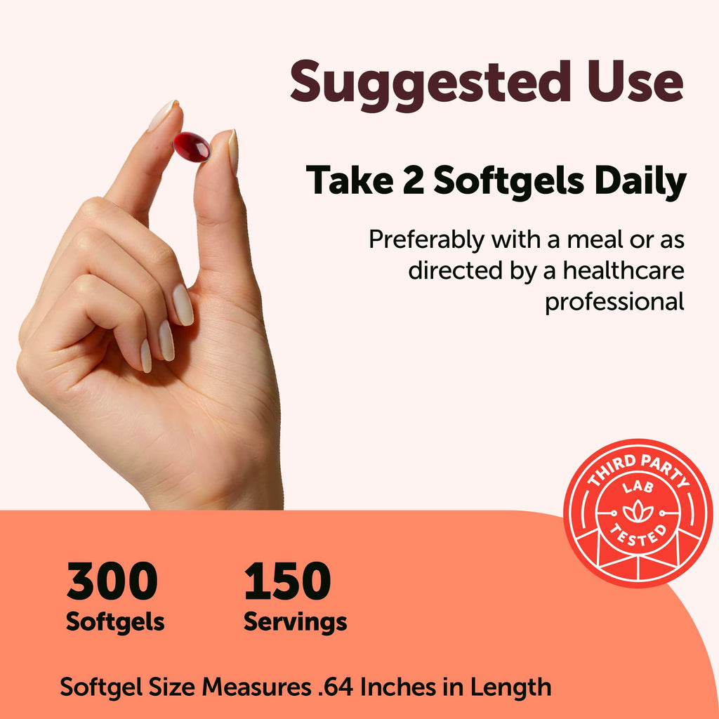 Antarctic Krill Oil 1,000 mg 300 Softgels Omega-3 EPA & DHA X234581