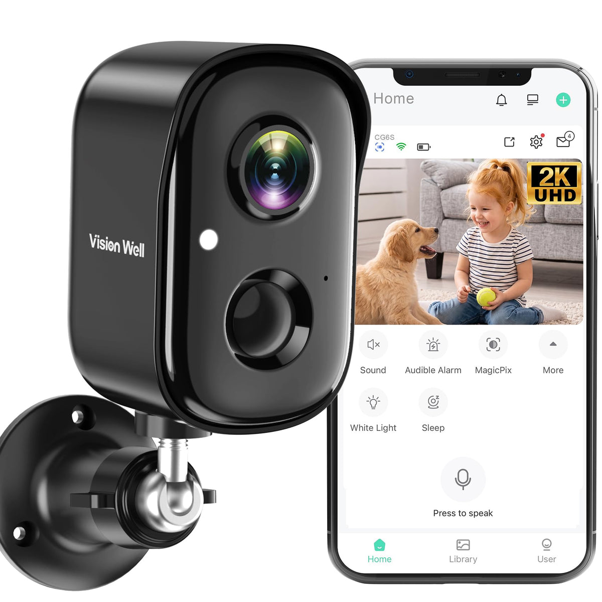 Wireless Outdoor Security Cameras U6434