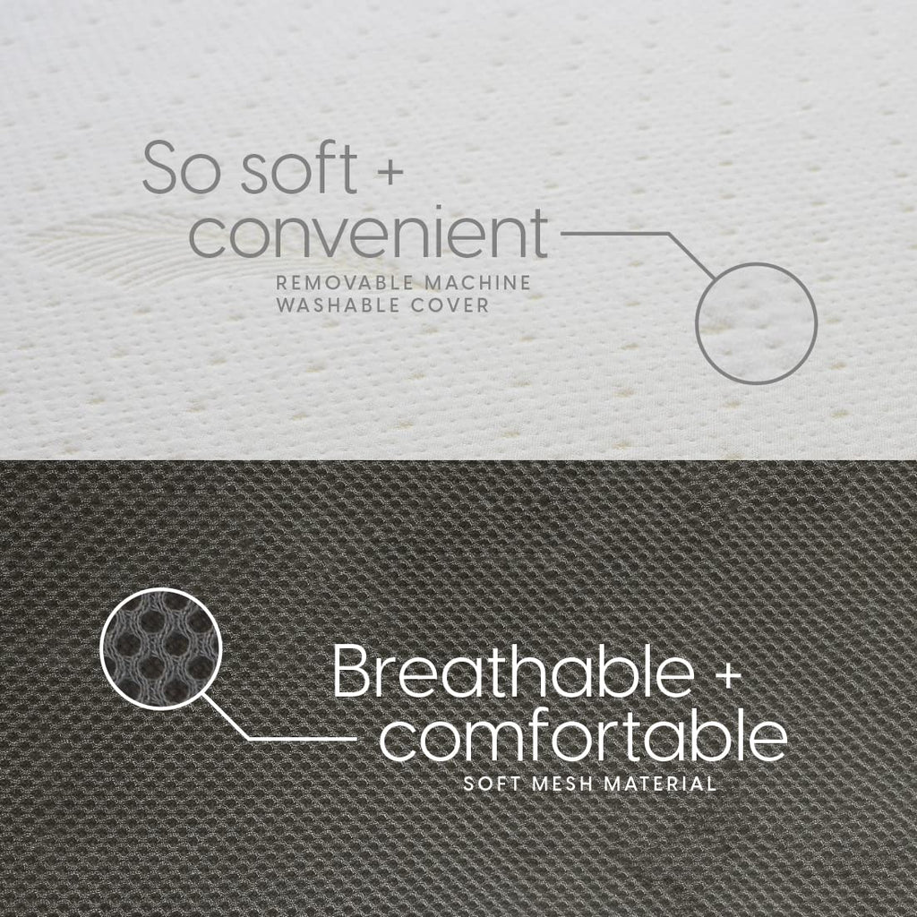 Queen Size 6 inch Memory Foam Trifold Mattress H427
