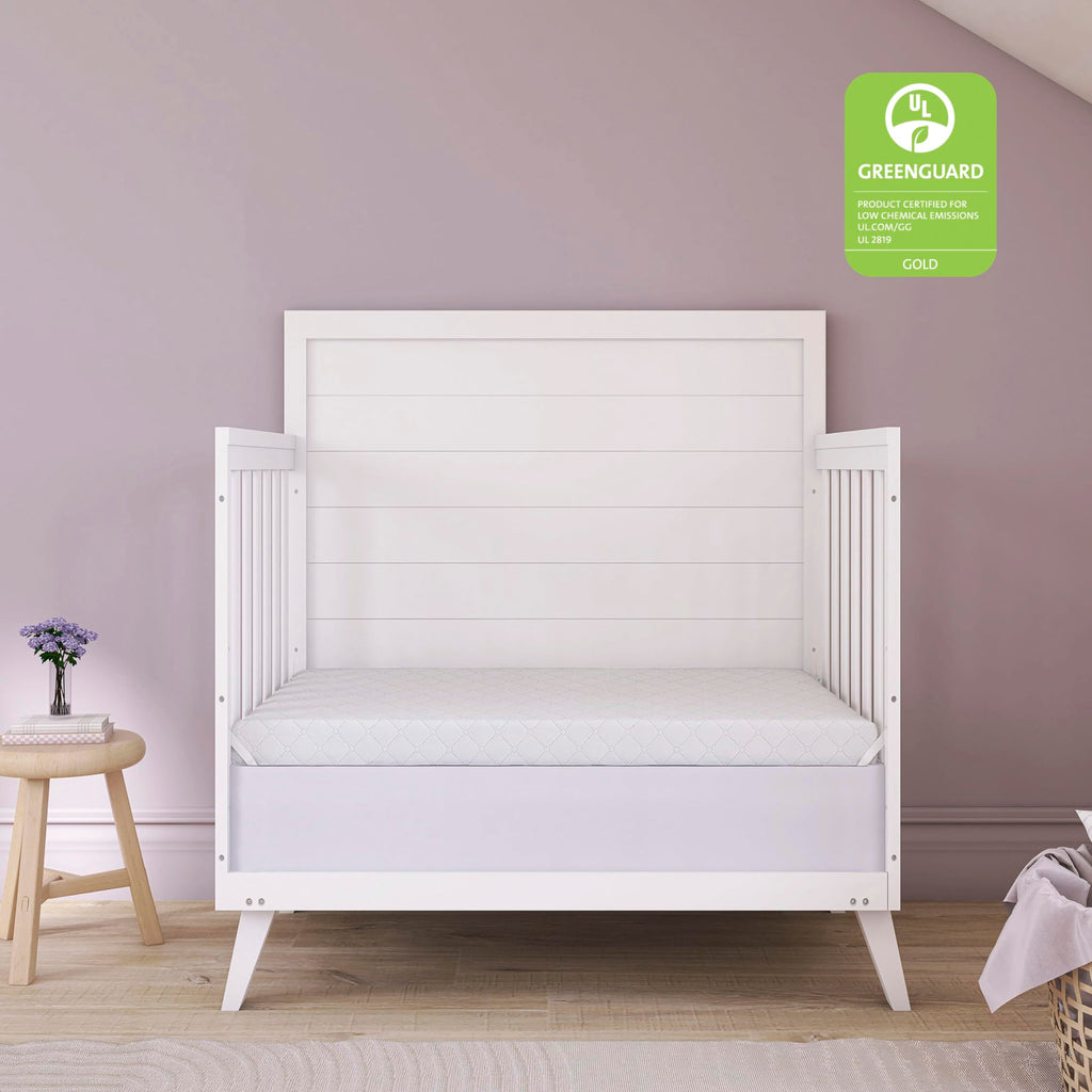 2-in-1 Mini Crib Mattress, Dual-Sided Waterproof L99411