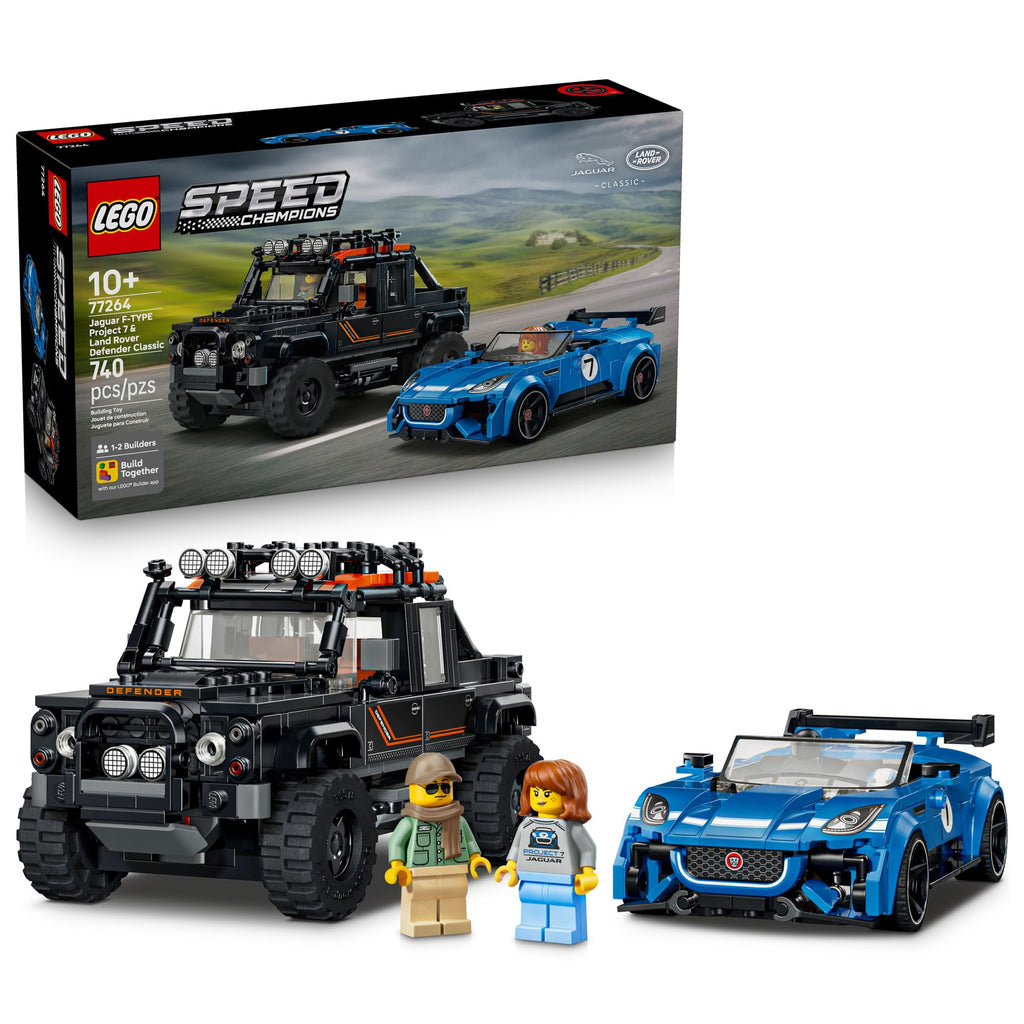 Jaguar Project 7 & Land Rover Defender 77264 F8444