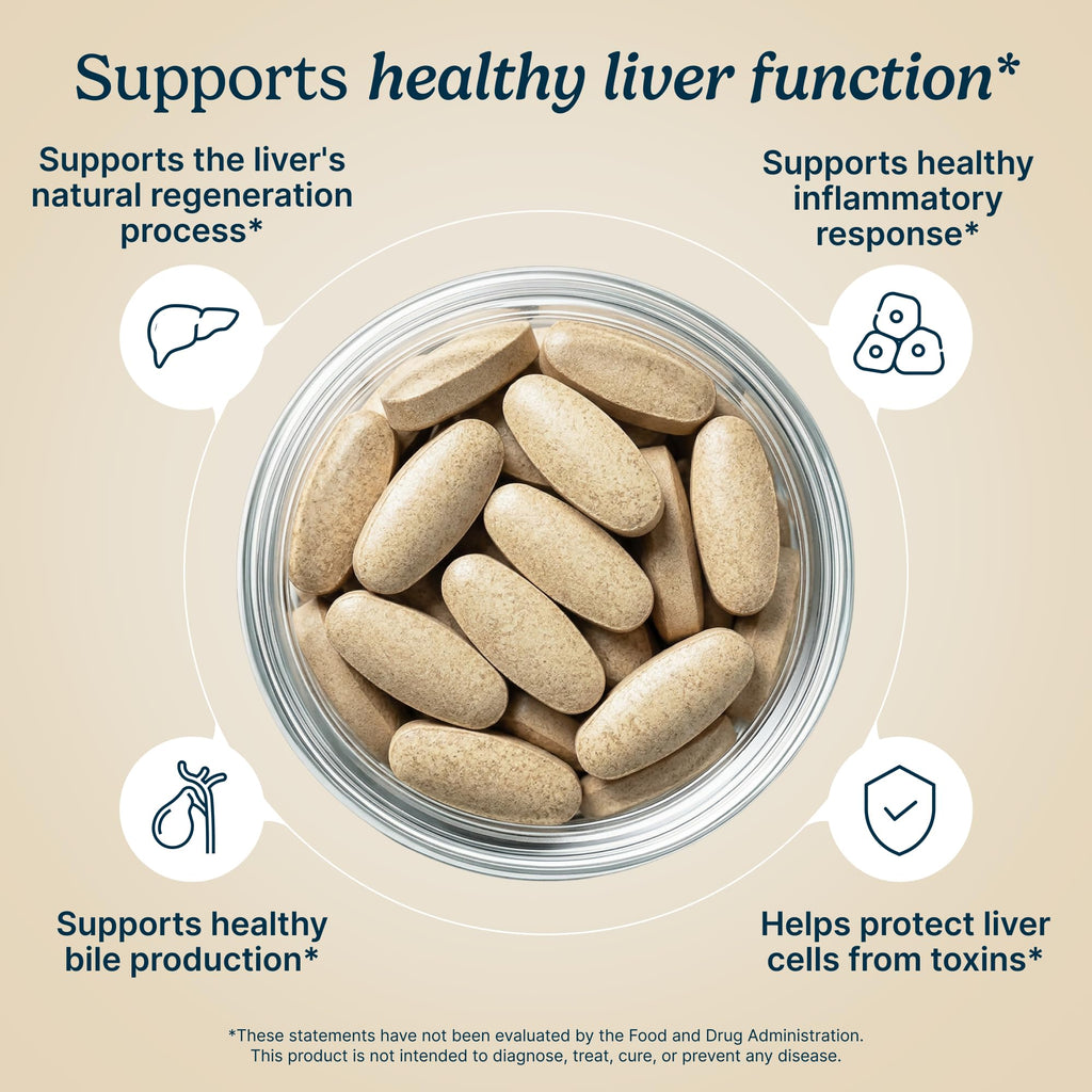 Liver Support Supplement 30 Capsules B348903