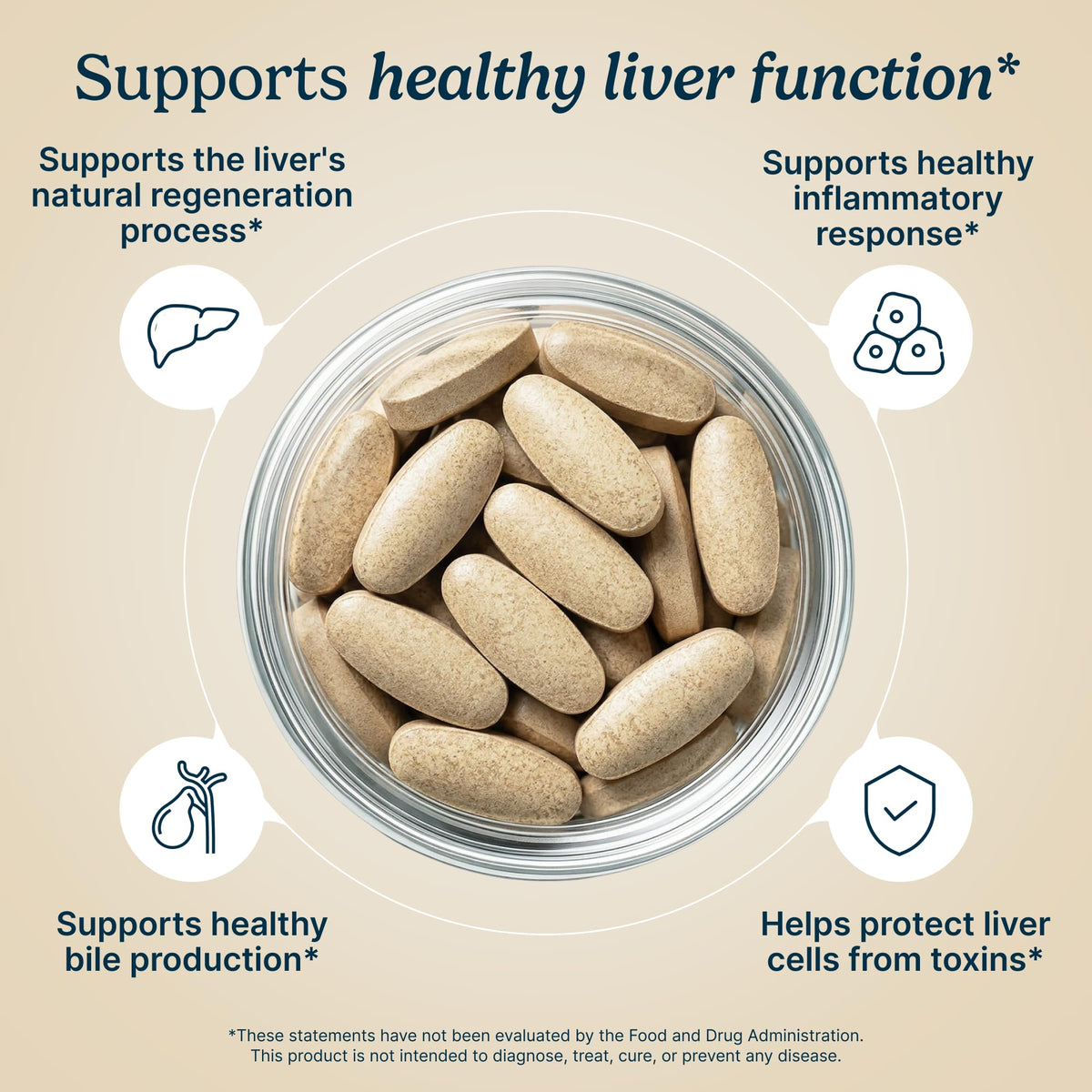 Liver Support Supplement 30 Capsules B348903