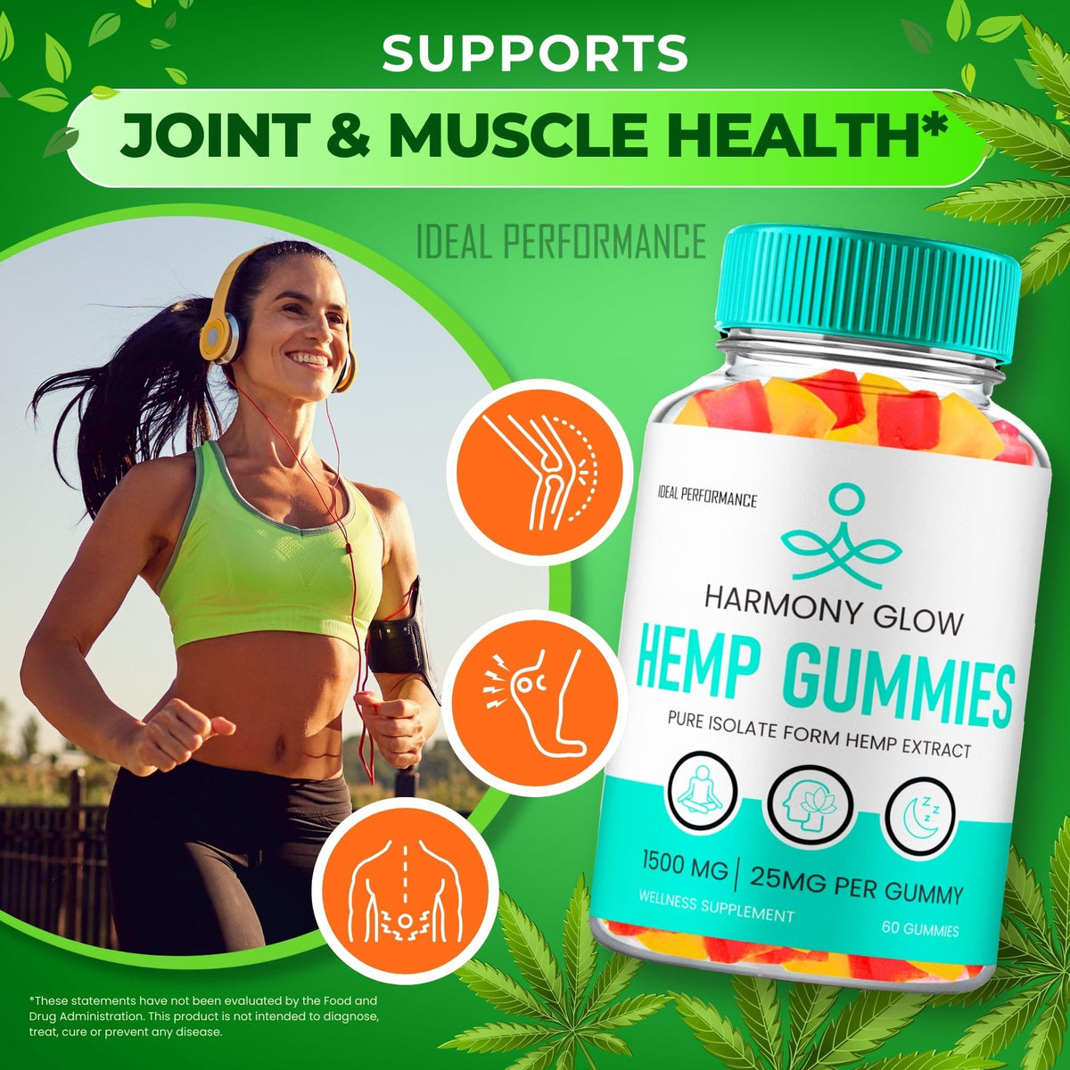 Hemp Gummies Maximum Strength All Natural (3 Pack) H838
