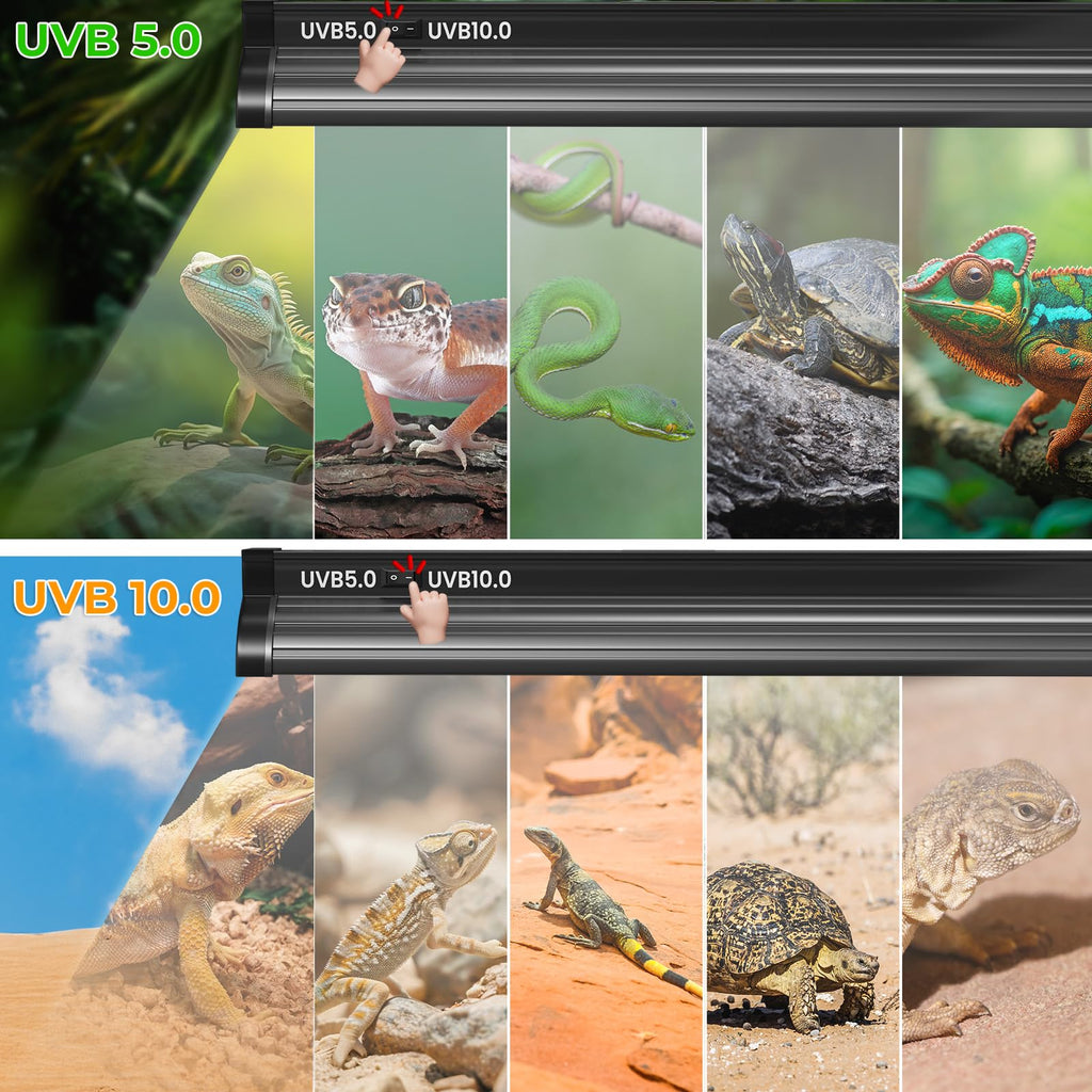 22'' 24W T5 UVB Reptile Light Combo Kit J685063