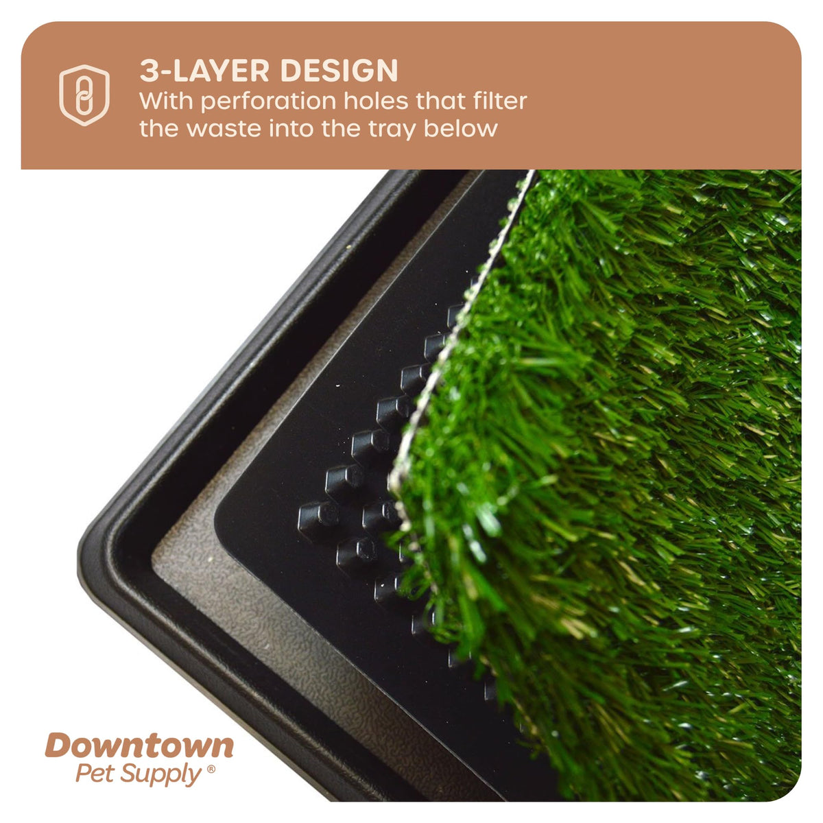 Dog Grass Pad with Tray 20 x 25 A85034