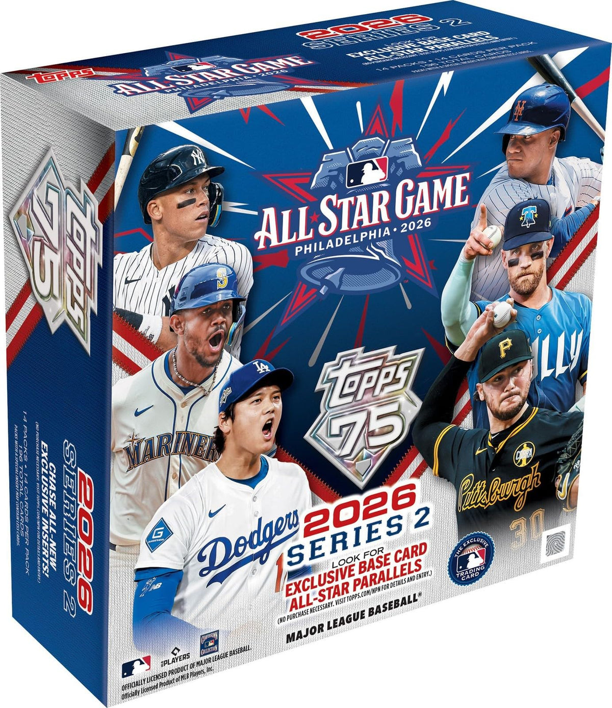 2026 Topps 75th Anniversary Series 2 MLB All-Star Game Mega Box Baseball Cards P977