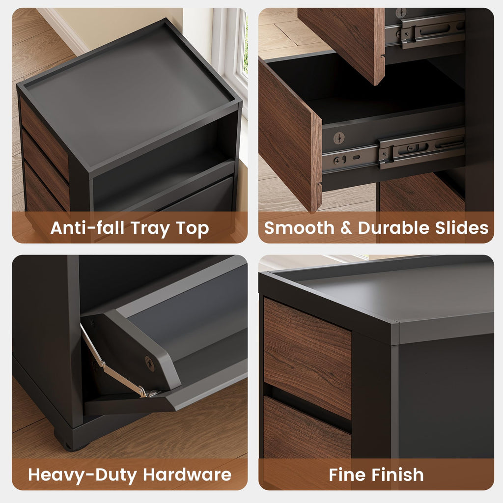 3 Drawer Mobile File Cabinet I9883