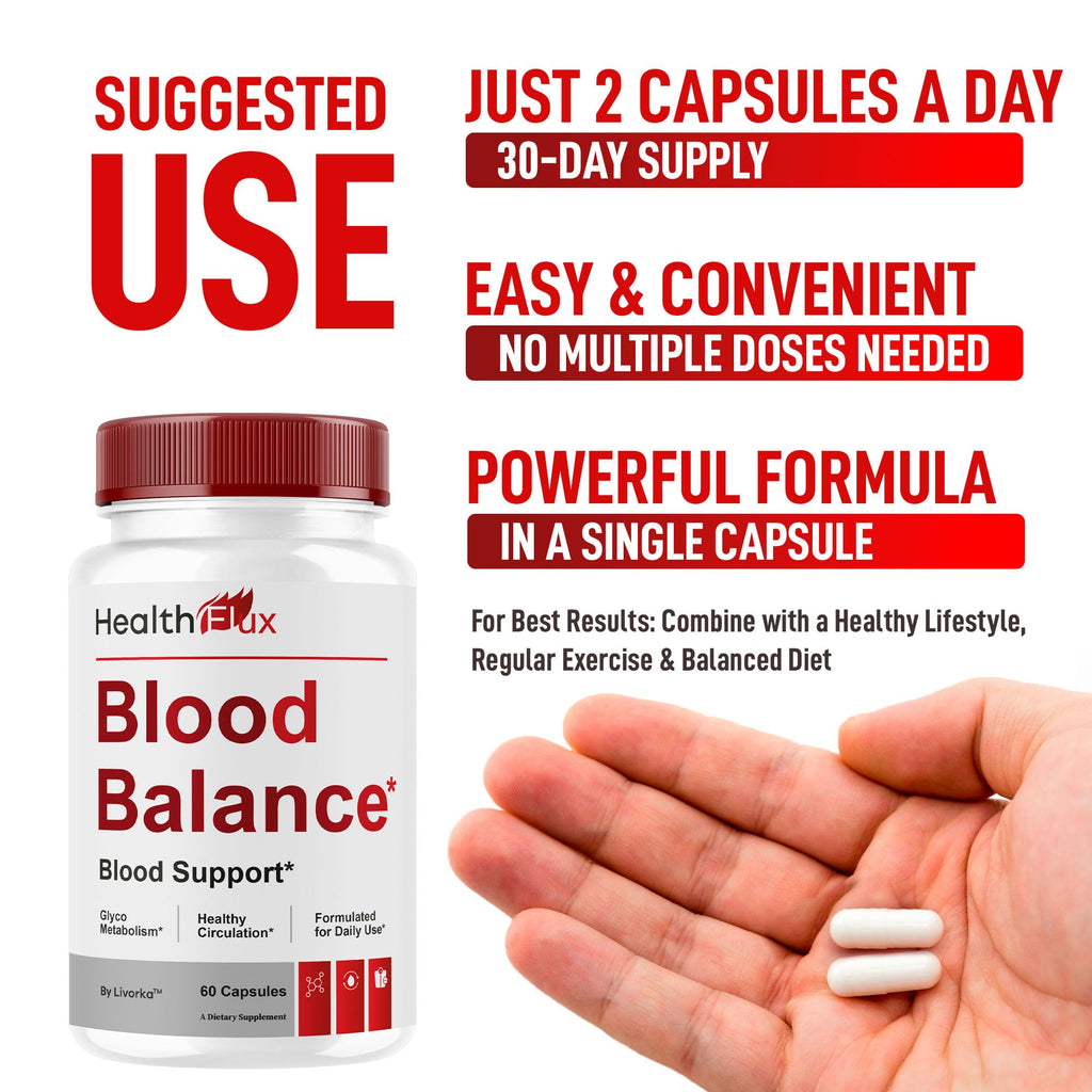 Health Flux Support Supplement Capsules 180 Capsules Q137
